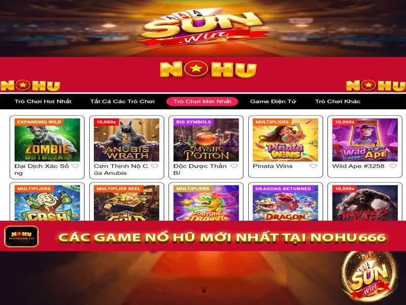 nohu666 tại sunwin